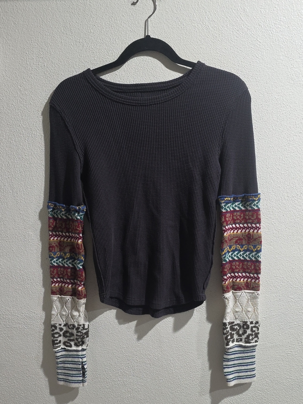 We The Free Fitted Thermal With Sweater Sleeves